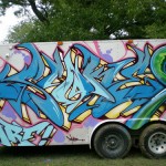 Austin Art During SXSW: Graffiti Art and Mass Marketing Collide at a Drive-In